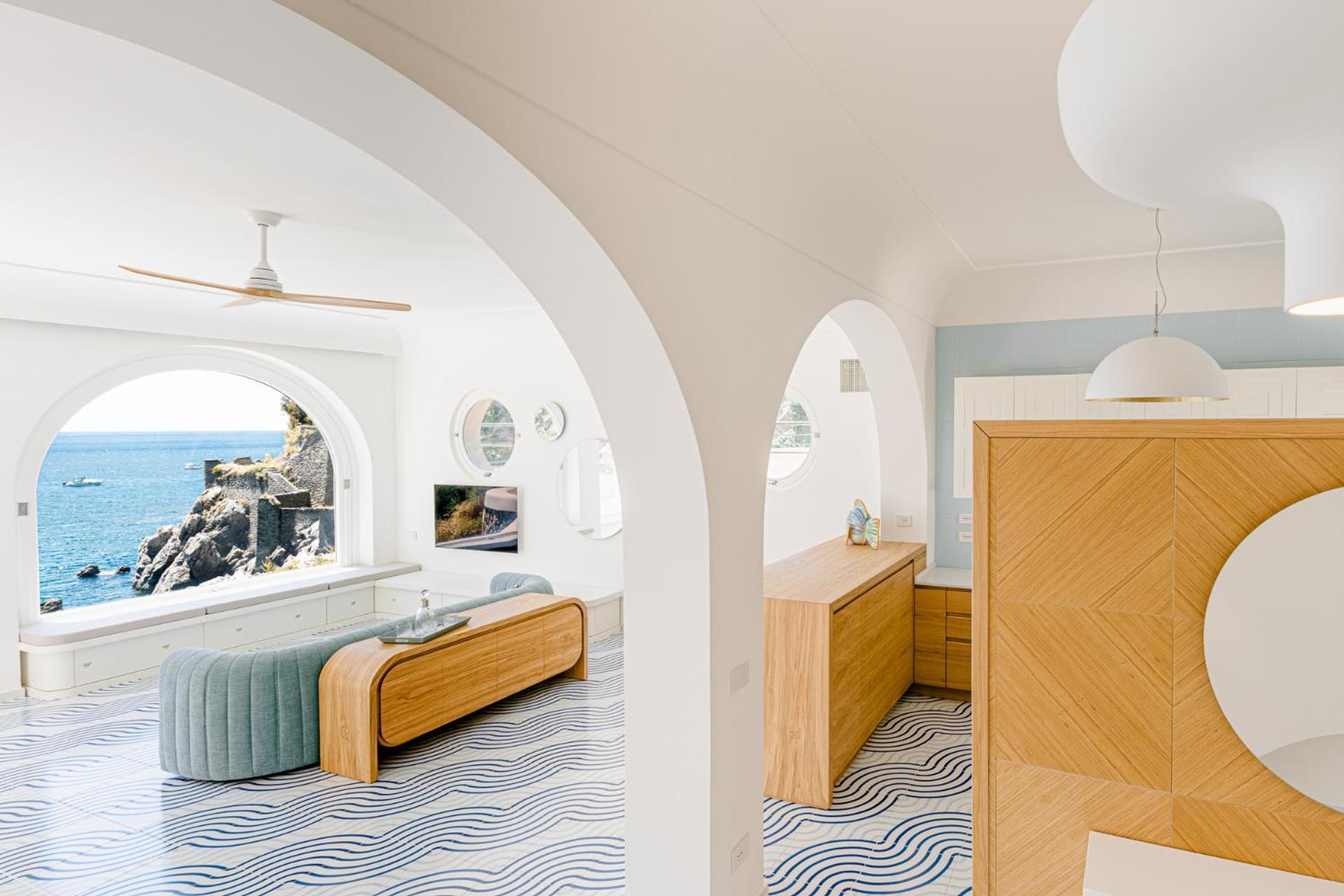 Acquachiara Seaside Luxury Villa In Amalfi Coast Maiori Luaran gambar