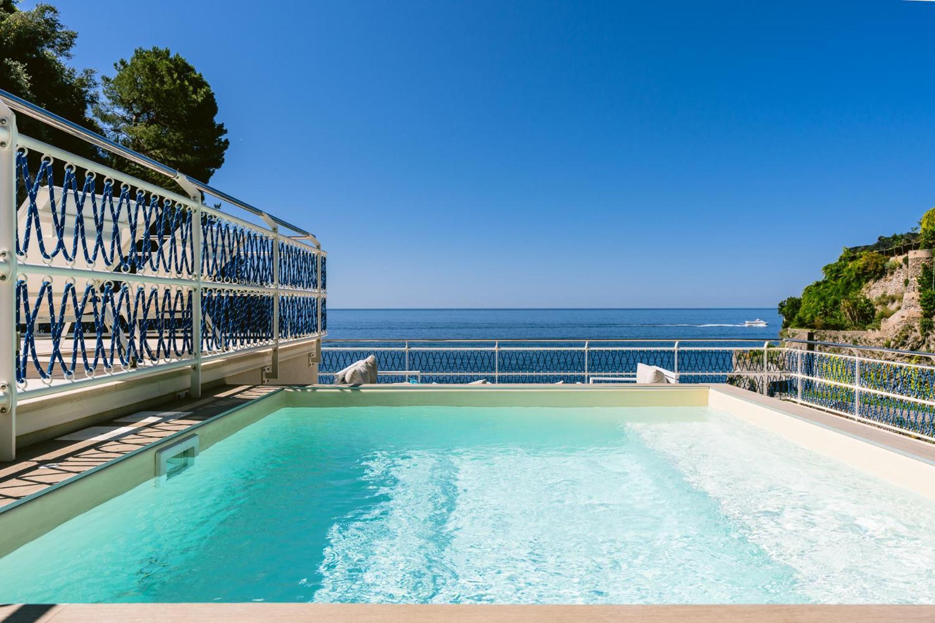 Acquachiara Seaside Luxury Villa In Amalfi Coast Maiori Luaran gambar